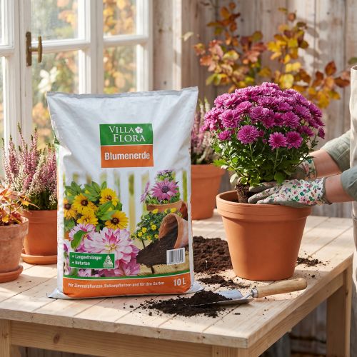 Villa Flora potting soil 10l