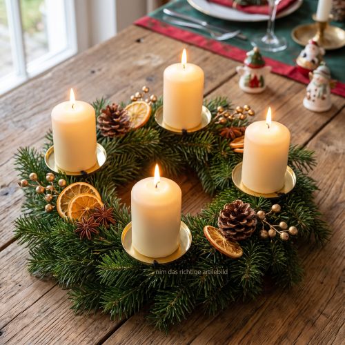Candle Holder Gold Ø7cm 4 pcs | Floristik24.ie