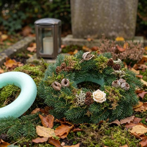Styrofoam rings Ø20x4cm 2pcs | Floristik24.ie