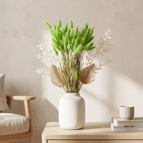 Velvet grass green Lagurus dried dried grass sweet grass 20-50cm 25g dried flower decoration Boho | Floristik24.ie