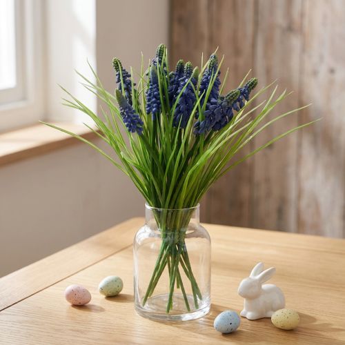Grape Hyacinths 28cm - 30cm Blue 15 pcs | Floristik24.ie