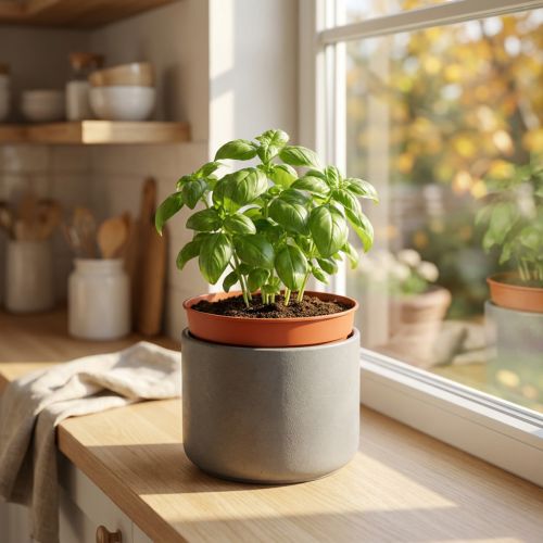 Plant pot plastic inner pot Ø10.5cm 10pcs | Floristik24.ie