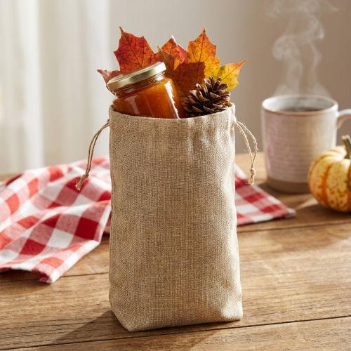 Jute bag 20×10cm H30cm Gift bag | Floristik24.ie
