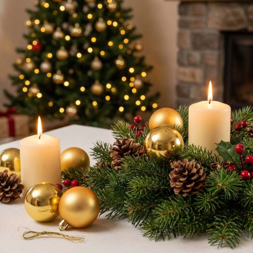 Christmas Ball Plastic Gold 6cm 12 pcs | Floristik24.ie