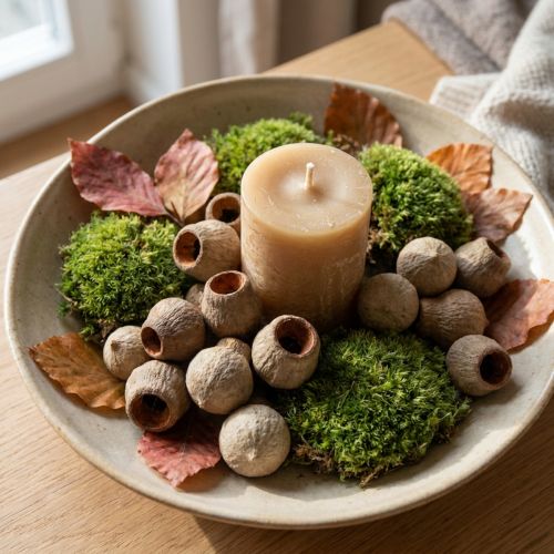 Bellgum Bell Fruit Capsule Fruit Natural Decoration Brown 500g | Floristik24.ie