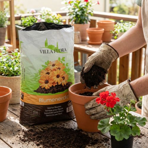 Villa Flora potting soil 18L | Floristik24.ie