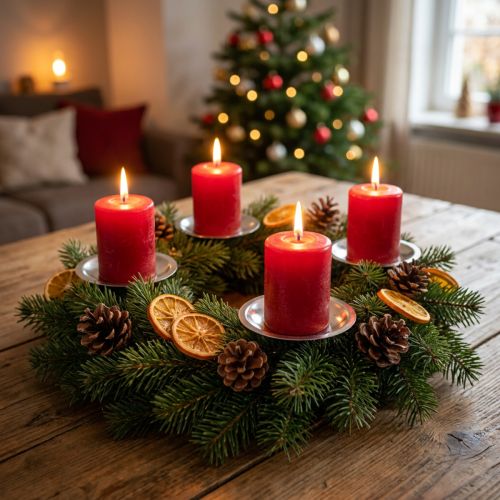 Candle holder with thorn silver Ø8cm 16 pcs | Floristik24.ie