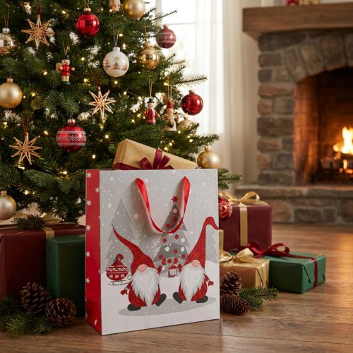 Gift bags, paper bags, elf