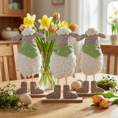 Easter decoration sheep table decoration Easter decoration figures 37cm 3 pieces | Floristik24.ie