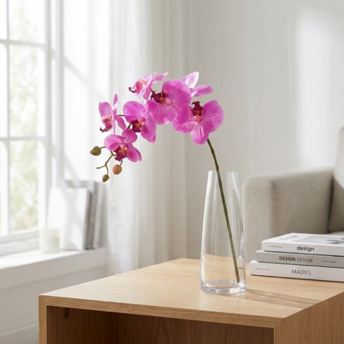Artificial Orchid Phalaenopsis Orchid Pink 78cm | Floristik24.ie