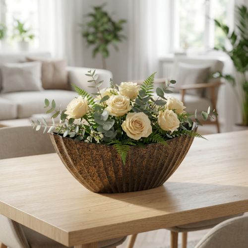 Oval plant pot Planter with
