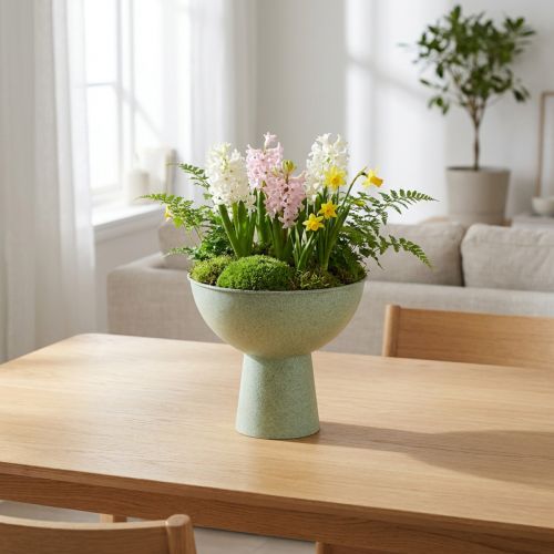 Bowl with stand for plants, decorative bowl, 25cm | Floristik24.ie