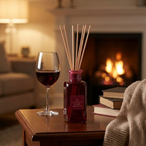 Product Room Fragrance Diffuser Scented Sticks Camila Red Wine 100ml