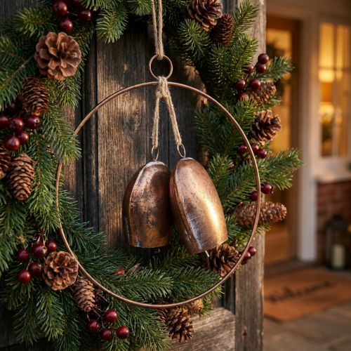 Traditional Christmas bells in