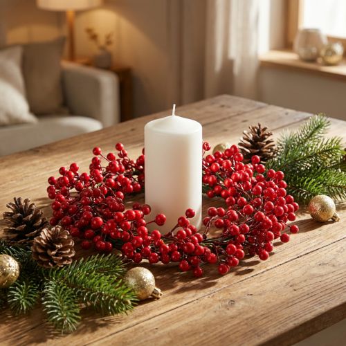Berry wreath red berries