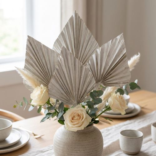 Product Palmspear whitewashed 10cm - 15cm L33cm 65 pcs
