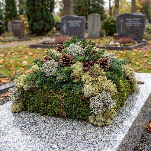 Decorative moss – real moss and lichen for floral arrangements 250g | Floristik24.ie