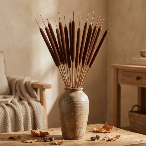 Reed Cob Mix Brown 100 pcs | Floristik24.ie
