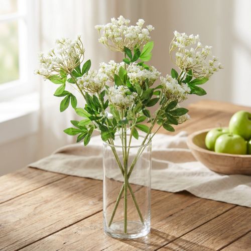 Wild carrot Artificial meadow flower Artificial flowers 3pcs | Floristik24.ie