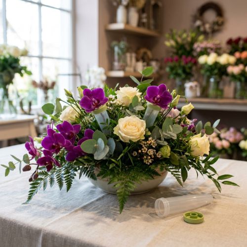 Arrangement tubes 7.5 x 1.5cm 100 pcs | Floristik24.ie