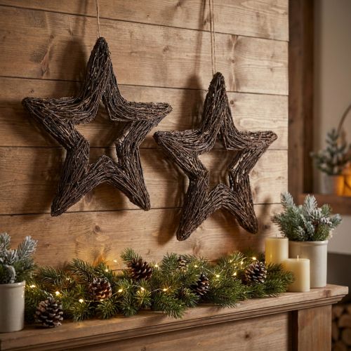 Decorative stars for hanging