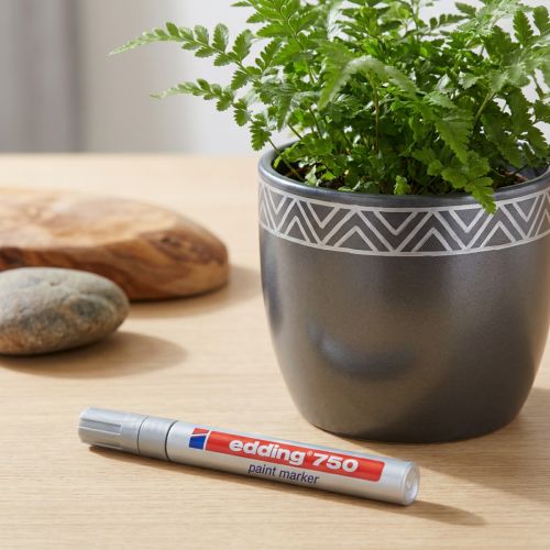 Edding® 750 paint marker silver | Floristik24.ie