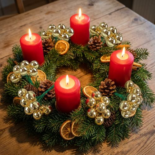 Christmas balls on wire glass mirror berries gold 2.5 cm 140 pcs | Floristik24.ie