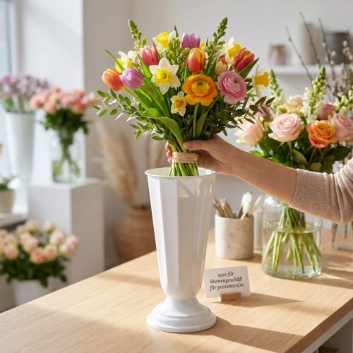 Product Vase "Szwed" White Ø13cm