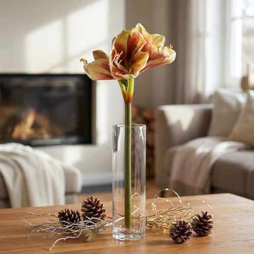 Artificial Amaryllis Flower in