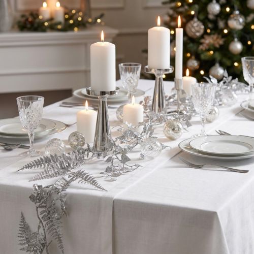 Artificial Garland Silver