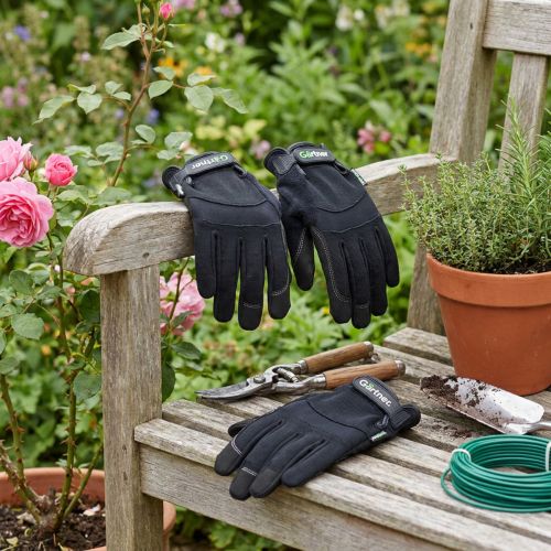 Kixx Lycra Synthetic Gloves Size 10 Black | Floristik24.ie