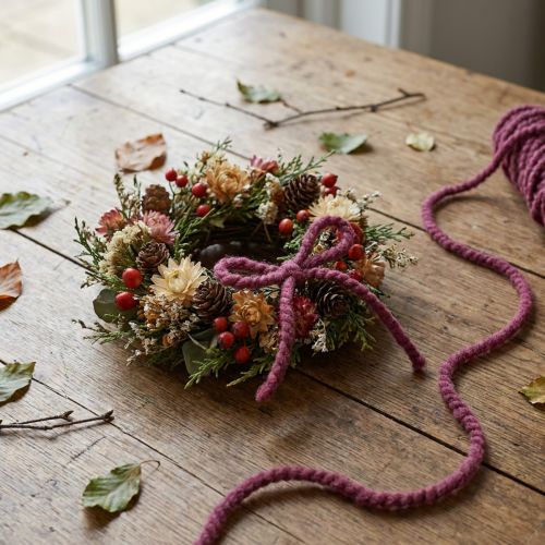 Flausch Mirabell felt cord berry 25m | Floristik24.ie