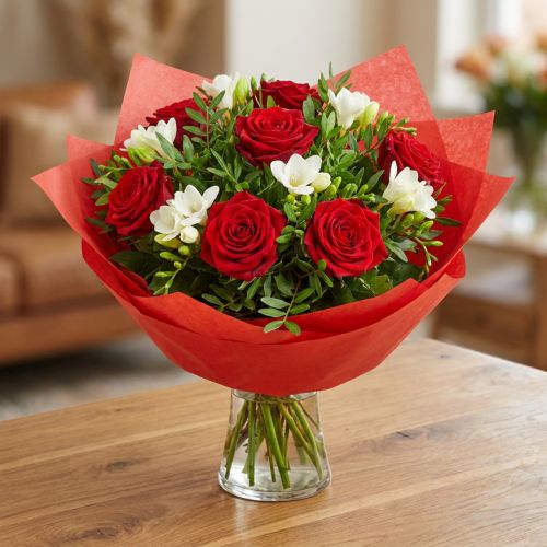 Cuff Paper Flower Silk Tissue Paper Red 37.5cm 100m | Floristik24.ie