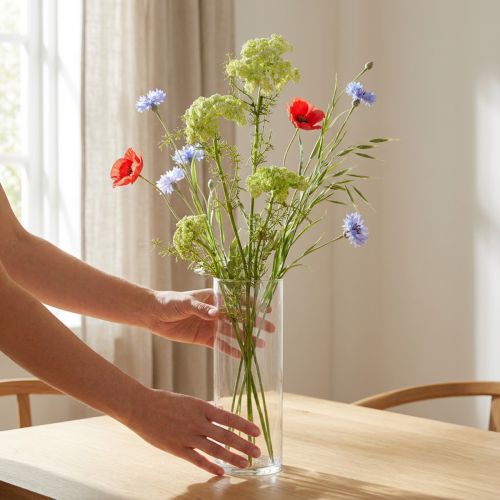 Dill artificial plant with long stem meadow flower green white 87cm | Floristik24.ie