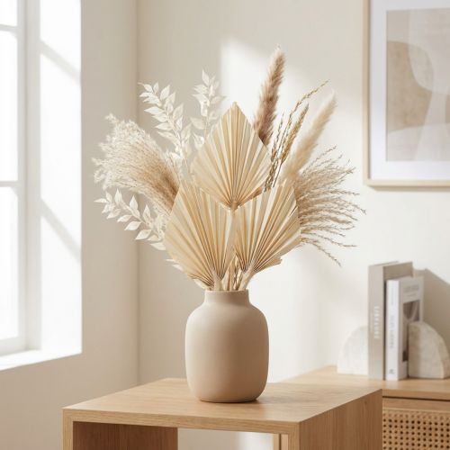 Palmspear mini bleached Palmspear dried 50 pcs | Floristik24.ie