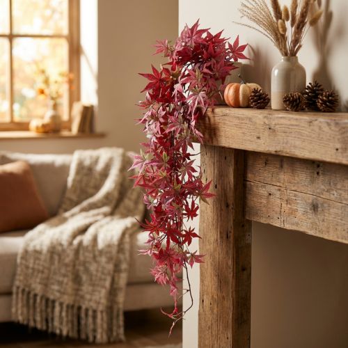 Japanese Maple Artificial Japanese Maple Red Green 105cm | Floristik24.ie