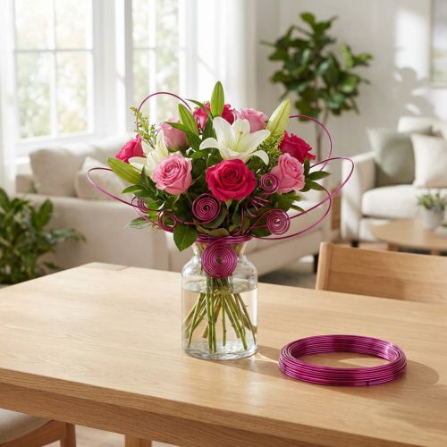 Aluminum decorative wire for floristry and creative craft ideas | Floristik24.ie