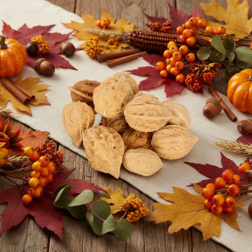 Product Walnuts for decoration, natural product, 3-4cm, 300g