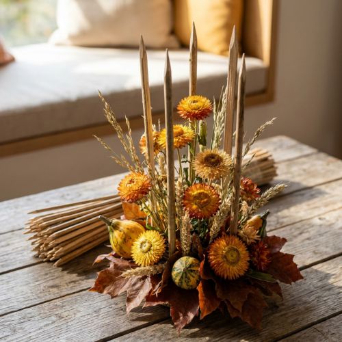 Split sticks 50cm natural 100 pieces | Floristik24.ie