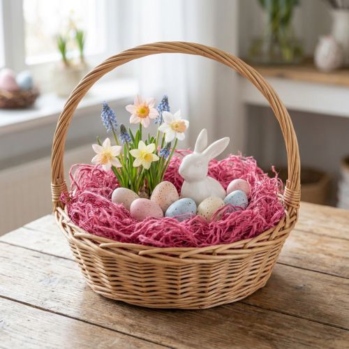Product Mulberry Cotton Pink 150g Raffia Decoration Natural