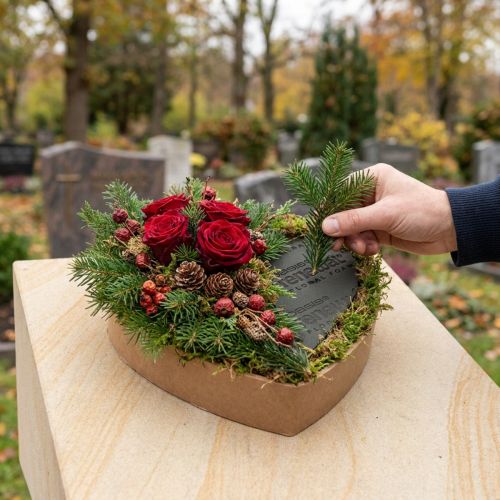 Heart-shaped floral foam OASIS® Renewal® Floral Foam Biolit® 26cm 2pcs | Floristik24.ie