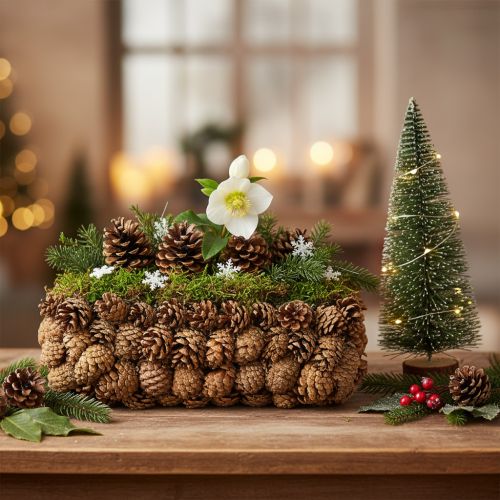 Rectangular planter box for planting, 40cm | Floristik24.ie