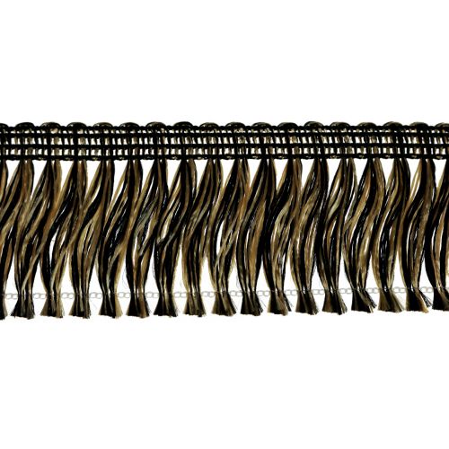 Product Fringe border fringe hair fringes black gold 4cm L25m