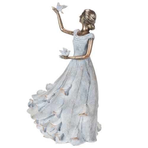 Product Figurine Woman Butterfly Artfully designed decorative sculpture for timeless design 41cm