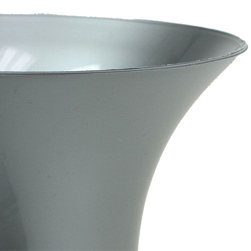 Grave vase silver 40cm