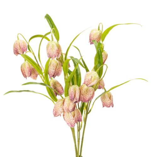 Artificial fritillary flower, delicate decoration for living spaces, 60cm, 3 pieces