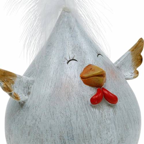Floristik24 Funny Chick Spring Decoration Easter Table Decoration Decorative Chicken 13cm