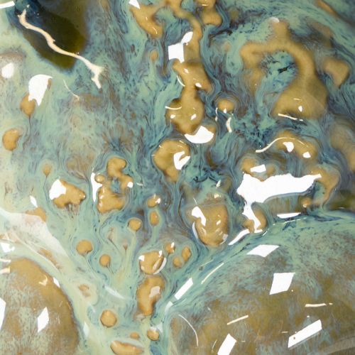 Product Frog figurine, summer decoration made of ceramic for home and balcony, 12cm, 3 pieces