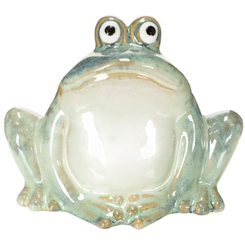 Floristik24 Ceramic frog decorative figurine, detailed design, charming gift idea, 13cm