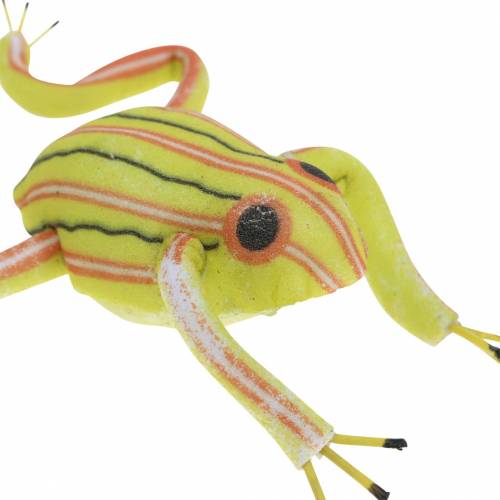 Product Decorative frogs with wire 7cm 3pcs assorted